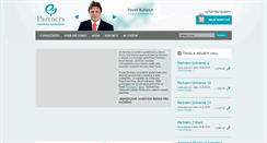 Desktop Screenshot of partnersis.cz